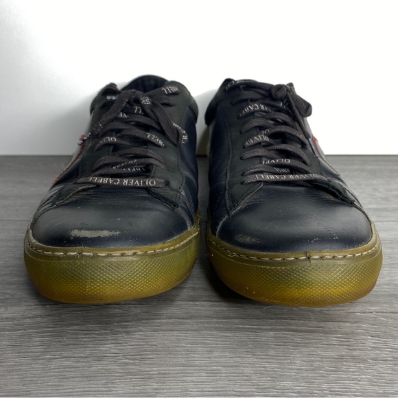 Oliver Cabell Men's Low 1 Ghost Black / Red Size 43 (US 10) Distressed - Picture 9 of 16